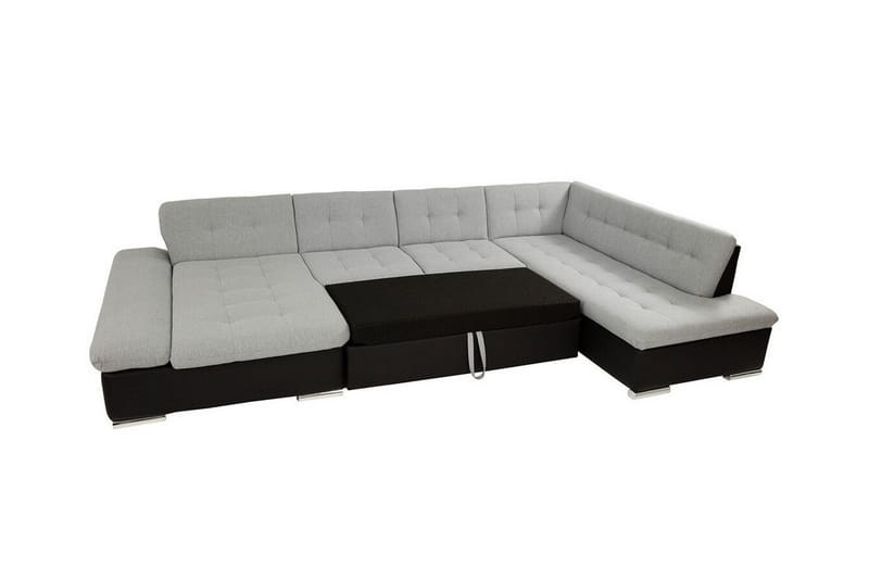 Zumar 5-sits Hörnbäddsoffa NO_BRAND White - Möbler - Soffa - Bäddsoffa