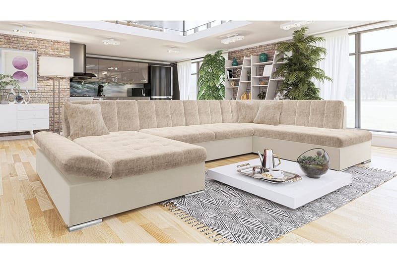 Zumar Bäddsoffa m. Divan och Schäslong - Möbler - Soffa - Bäddsoffa