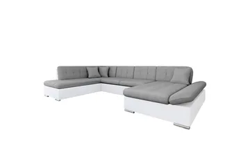 Zumar Bäddsoffa med Divan och Schäslong 4-sits i Konstläder