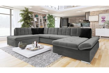 Zumar Hörnsoffa Höger - Grå - Möbler - Soffa - Bäddsoffa