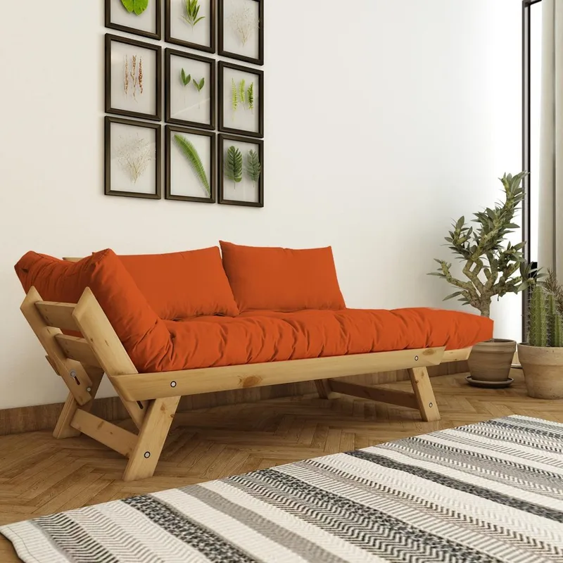 Zylar 2-sits Bäddsoffa - Brun/Natur - Möbler - Soffa - Bäddsoffa