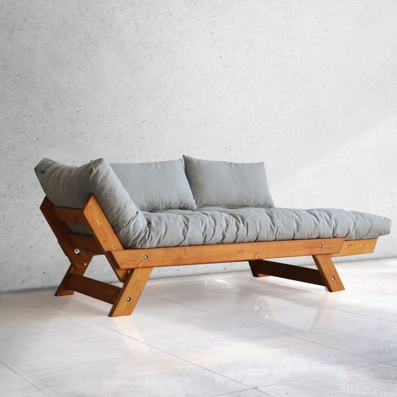 Zylar 2-sits Bäddsoffa - Grå - Möbler - Soffa - Bäddsoffa - Bäddsoffa 2 sits