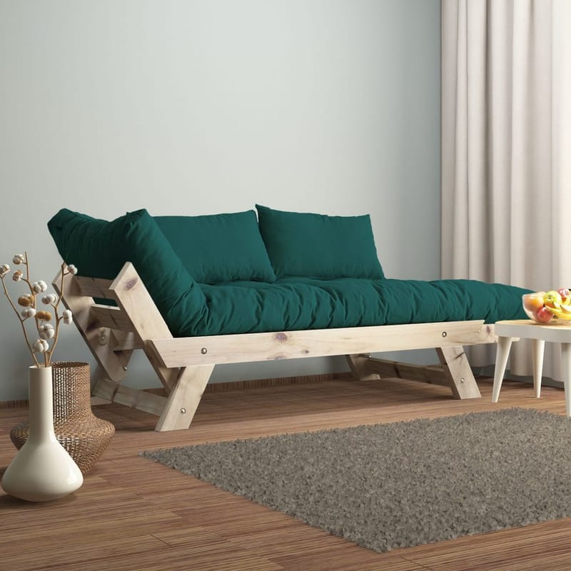 Zylar 2-sits Bäddsoffa - Grön/Natur - Möbler - Soffa - Bäddsoffa