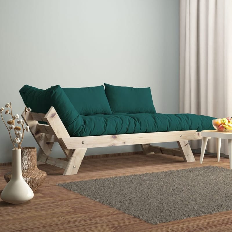 Zylar 2-sits Bäddsoffa - Grön/Natur - Möbler - Soffa - Bäddsoffa