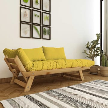 Zylar 2-sits Bäddsoffa - Gul/Natur - Möbler - Soffa - Bäddsoffa - Bäddsoffa 2 sits