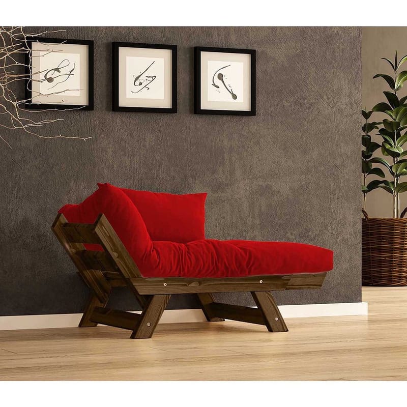 Zylar 2-sits Bäddsoffa - Röd - Möbler - Soffa - Bäddsoffa