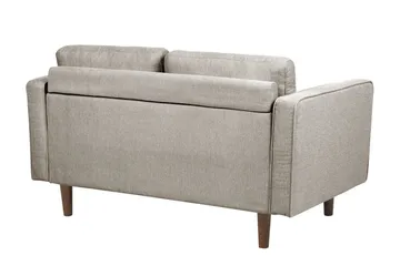 Babur Soffa 2-sits - Taupe/Mörkt trä - Möbler - Soffa - 2 sits soffa