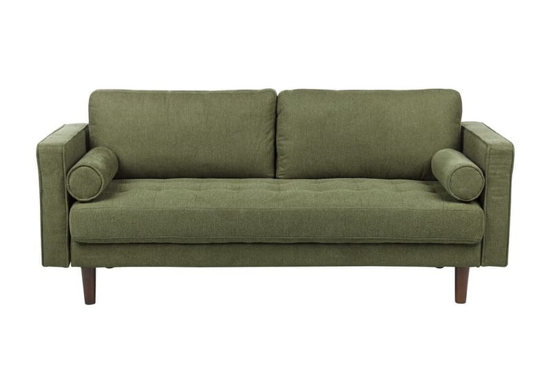 Babur Soffa 3-sits - Grön/Mörkt trä - Möbler - Soffa - 3 sits soffa