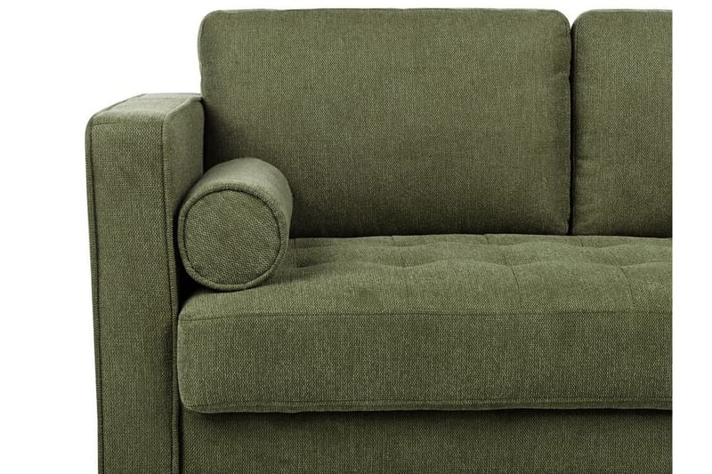 Babur Soffa 3-sits - Grön/Mörkt trä - Möbler - Soffa - 3 sits soffa