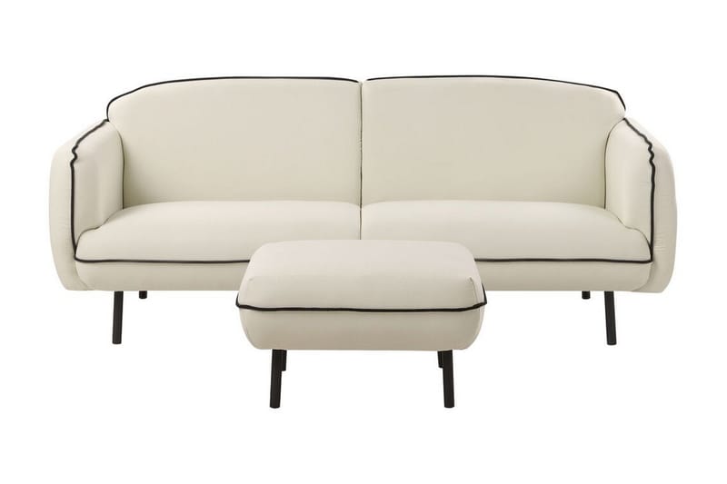 Balint Soffa 3-sits, Beige/Svart