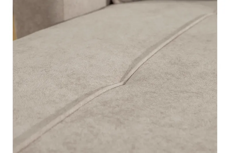 Barile Bäddsoffa 3-sits i Plysch - Grå - Möbler - Soffa - Bäddsoffa