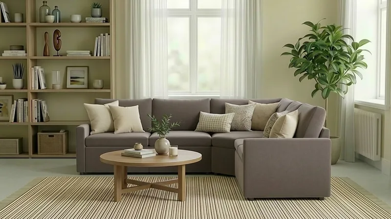 Barsele Hörnsoffa med Elektrisk Recliner 5-sits - Brun - Möbler - Soffa - Biosoffa & reclinersoffa