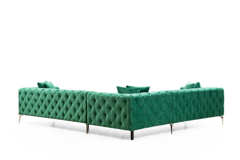 Beachport Hörnsoffa 6-sits - Grön - Möbler - Soffa - Hörnsoffa
