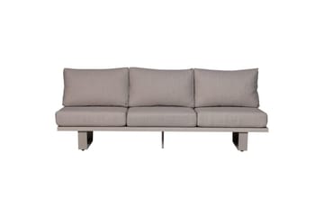 Bear 3-sits Soffa i Tyg med Metallunderrede - Beige - Möbler - Soffa - 3 sits soffa