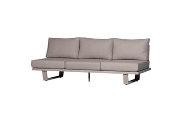 Bear 3-sits Soffa i Tyg med Metallunderrede - Beige - Möbler - Soffa - 3 sits soffa
