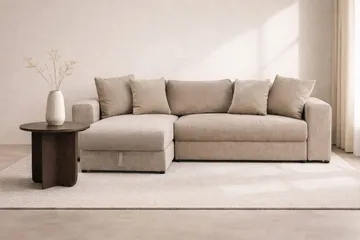 Bellman 3-sits Soffa med Divan - beige - Möbler - Soffa - Bäddsoffa