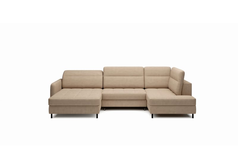 Berrto Soffa med Divan och Schäslong 5-sits - Beige - Möbler - Soffa - U-soffa