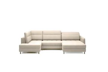 Berrto Soffa med Divan och Schäslong 5-sits