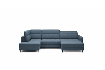 Berrto Soffa med Divan och Schäslong 5-sits
