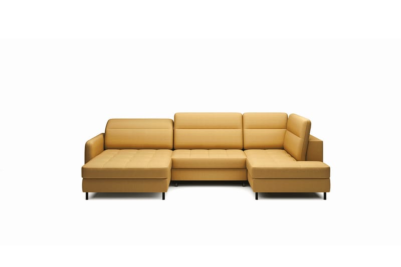 Berrto Soffa med Divan och Schäslong 5-sits - Grön - Möbler - Soffa - U-soffa