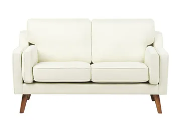 Bertha Soffa 2-sits - Vit/Ljust trä - Möbler - Soffa - 2 sits soffa