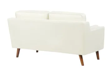 Bertha Soffa 2-sits - Vit/Ljust trä - Möbler - Soffa - 2 sits soffa