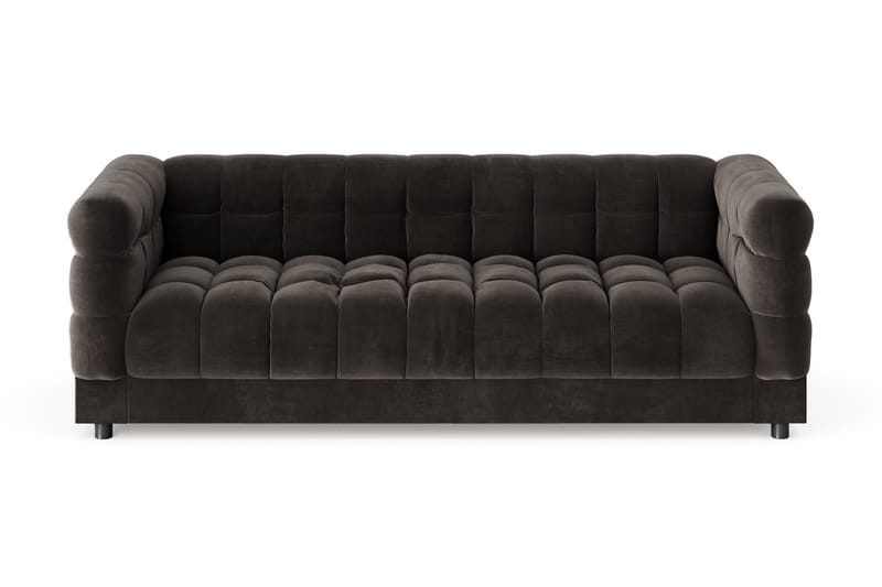 Billsta 3-sits Soffa - Mörkgrå - Möbler - Soffa - Sammetssoffa