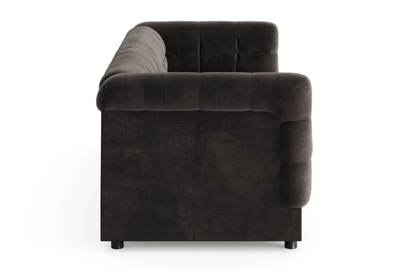 Billsta 3-sits Soffa - Mörkgrå - Möbler - Soffa - Sammetssoffa