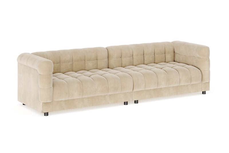 Billsta 4-sits Soffa - Beige - Möbler - Soffa - Sammetssoffa