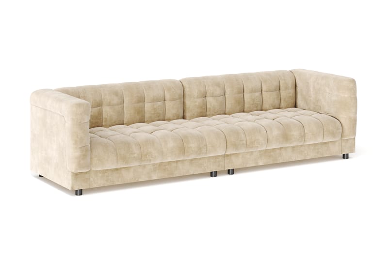 Billsta 4-sits Soffa - Beige - Möbler - Soffa - Sammetssoffa