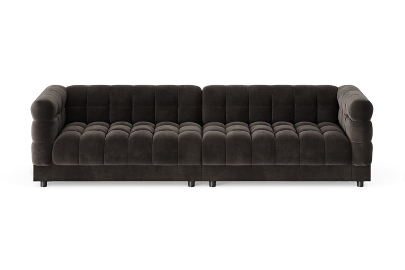 Billsta 4-sits Soffa - Mörkgrå - Möbler - Soffa - Sammetssoffa