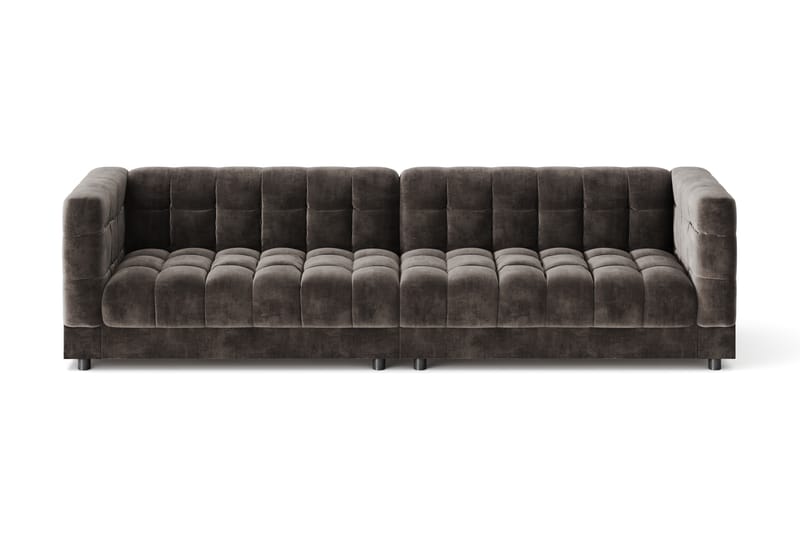 Billsta 4-sits Soffa - Mörkgrå - Möbler - Soffa - Sammetssoffa