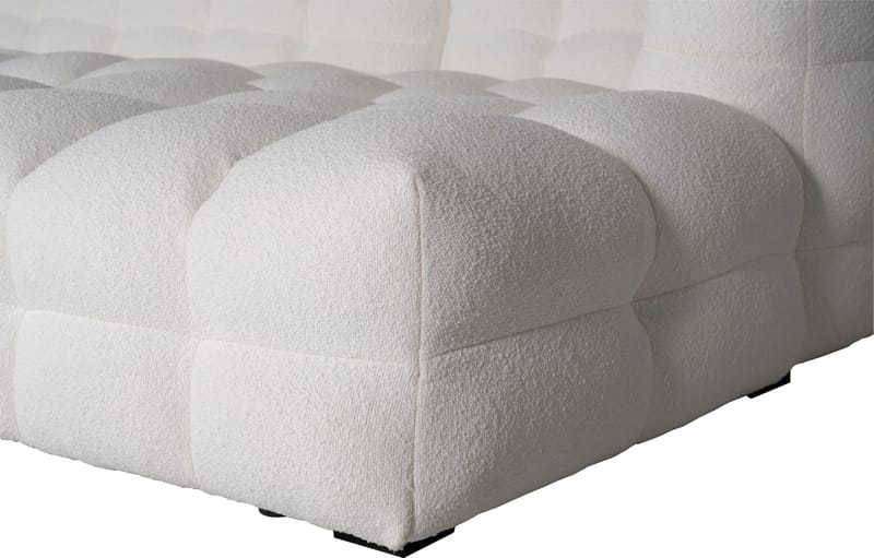 Billy divansoffa offwhite - Bubblig design - 322 cm - Cream - Möbler - Soffa - Divansoffor & schäslongsoffa