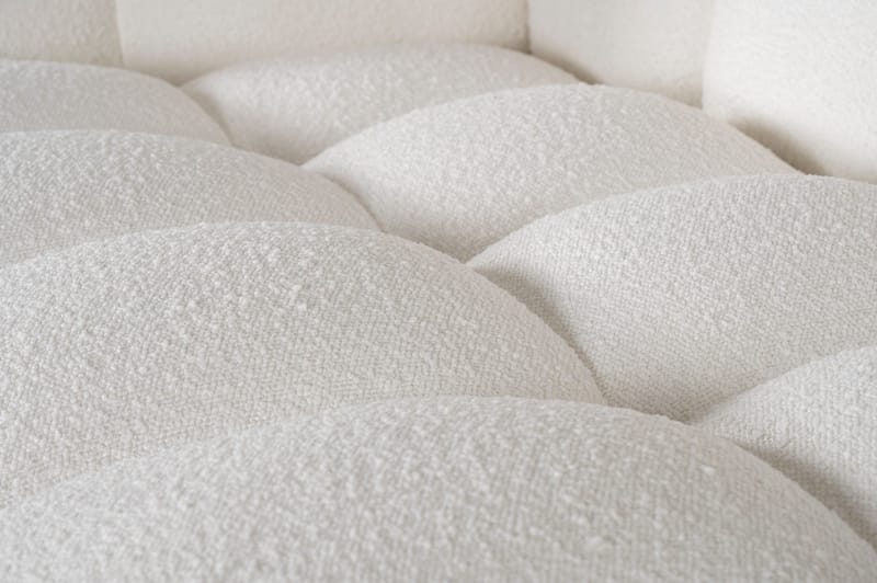 Billy divansoffa offwhite - Bubblig design - 322 cm - Cream - Möbler - Soffa - Divansoffor & schäslongsoffa