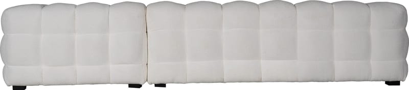 Billy divansoffa offwhite - Bubblig design - 322 cm - Cream - Möbler - Soffa - Divansoffor & schäslongsoffa
