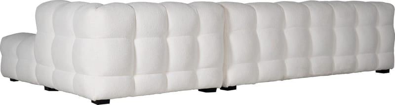 Billy divansoffa offwhite - Bubblig design - 322 cm - Cream - Möbler - Soffa - Divansoffor & schäslongsoffa