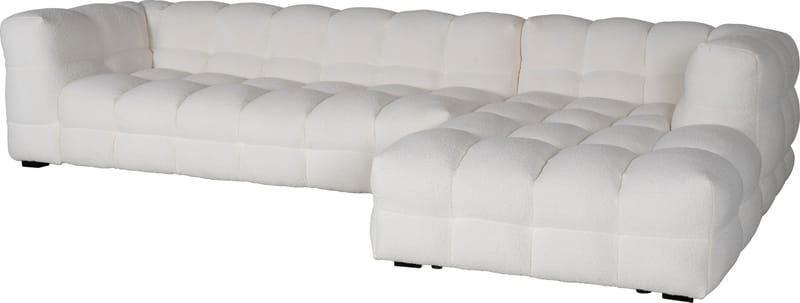 Billy divansoffa offwhite - Bubblig design - 322 cm - Cream - Möbler - Soffa - Divansoffor & schäslongsoffa