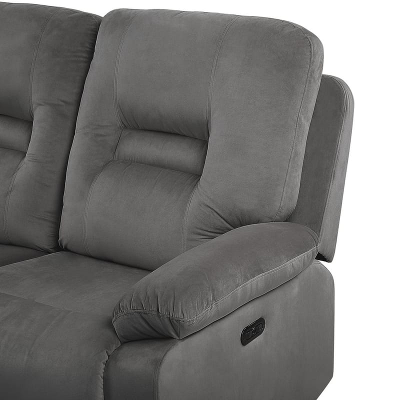 2-sits soffa Bergen - Grå - Möbler - Soffa - Biosoffa & reclinersoffa - 2 sits biosoffa & reclinersoffa