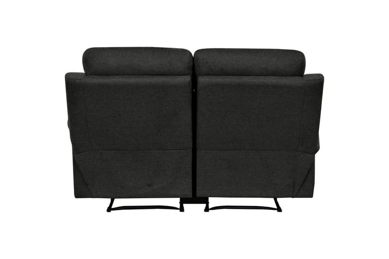 2-sitssoffa Lannilis Antracit, Tyg/Trä/Metall - Antracit, Tyg/Trä/Metall - Möbler - Soffa - Biosoffa & reclinersoffa - 2 sits biosoffa & reclinersoffa