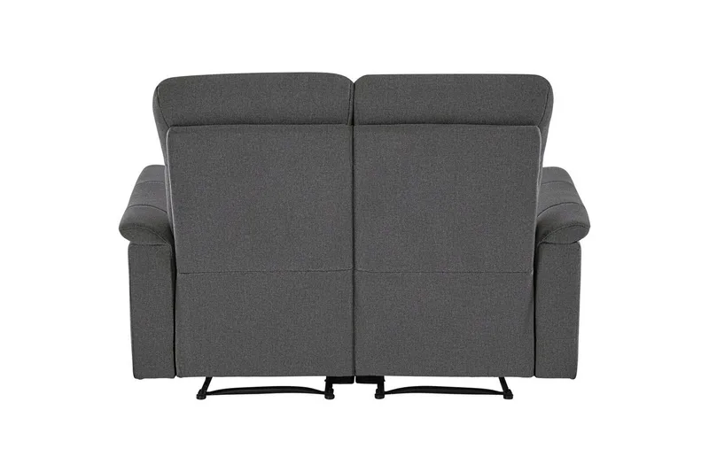 2-sitssoffa Southbrook Antracit, Tyg/Trä/Metall, Manuell vilstol - Antracit, Tyg/Trä/Metall, Manuell vilstol - Möbler - Soffa - Biosoffa & reclinersoffa - 2 sits biosoffa & reclinersoffa