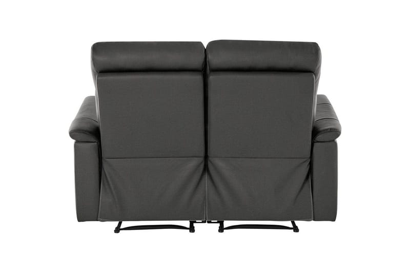 2-sitssoffa Southbrook Grå, PU/trä/metall, Manuell vilstol - Grå, PU/trä/metall, Manuell vilstol - Möbler - Soffa - Biosoffa & reclinersoffa - 2 sits biosoffa & reclinersoffa