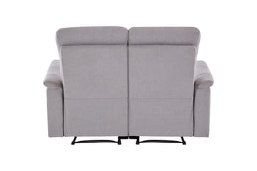 2-sitssoffa Southbrook Ljusgrå, Tyg/Trä/Metall, Elektrisk vilstol - Ljusgrå, Tyg/Trä/Metall, Elektrisk vilstol - Möbler - Soffa - Biosoffa & reclinersoffa - 2 sits biosoffa & reclinersoffa