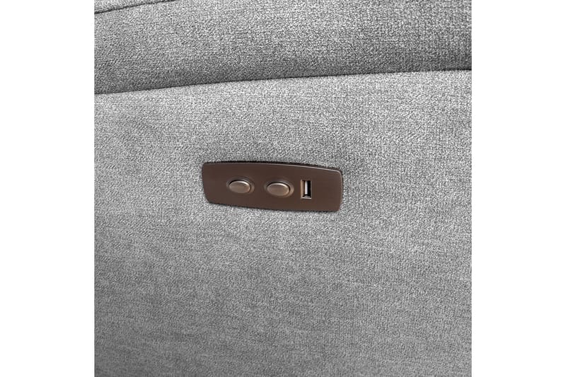 Mimi Reclinersoffa 3-sits Ljusgrå - Möbler - Soffa - Biosoffa & reclinersoffa - 3 sits biosoffa & reclinersoffa