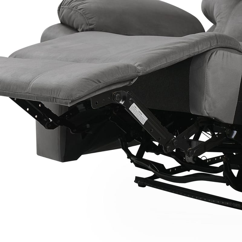 3-sits soffa Bergen - Grå - Möbler - Soffa - Biosoffa & reclinersoffa - 3 sits biosoffa & reclinersoffa