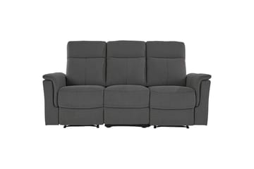 3-sitssoffa Southbrook Antracit, Tyg/Trä/Metall, Manuell vilstol - Antracit, Tyg/Trä/Metall, Manuell vilstol - Möbler - Soffa - Biosoffa & reclinersoffa - 3 sits biosoffa & reclinersoffa