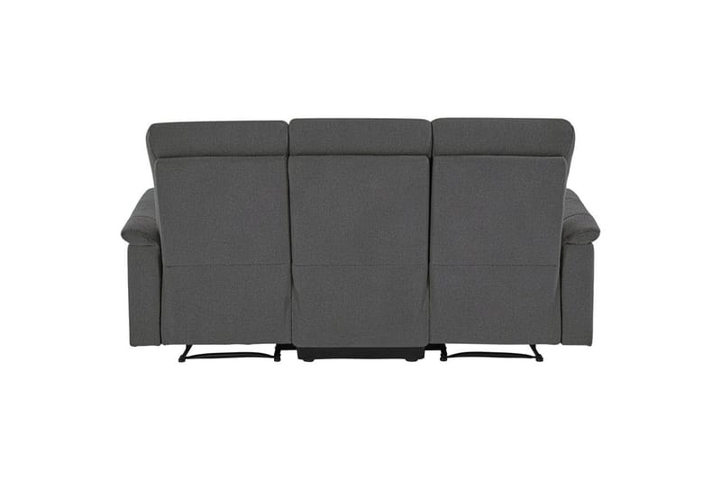 3-sitssoffa Southbrook Antracit, Tyg/Trä/Metall, Manuell vilstol - Antracit, Tyg/Trä/Metall, Manuell vilstol - Möbler - Soffa - Biosoffa & reclinersoffa - 3 sits biosoffa & reclinersoffa