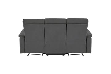 3-sitssoffa Southbrook Antracit, Tyg/Trä/Metall, Manuell vilstol - Antracit, Tyg/Trä/Metall, Manuell vilstol - Möbler - Soffa - Biosoffa & reclinersoffa - 3 sits biosoffa & reclinersoffa