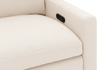 Barsele 2-sits Elektrisk Reclinersoffa - Beige - Möbler - Soffa - Biosoffa & reclinersoffa - 2 sits biosoffa & reclinersoffa