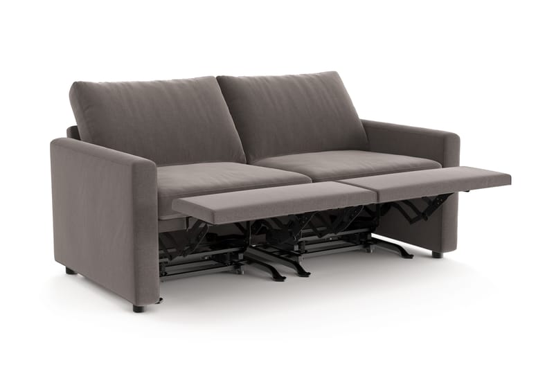 Barsele 2-sits Reclinersoffa - Brun - Möbler - Soffa - Biosoffa & reclinersoffa - 2 sits biosoffa & reclinersoffa