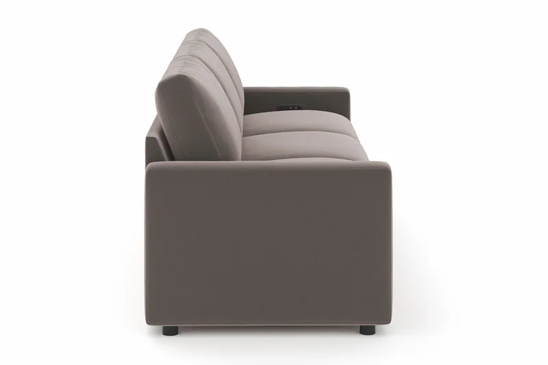 Barsele 3-sits Elektrisk Reclinersoffa - Brun - Möbler - Soffa - Biosoffa & reclinersoffa - 3 sits biosoffa & reclinersoffa
